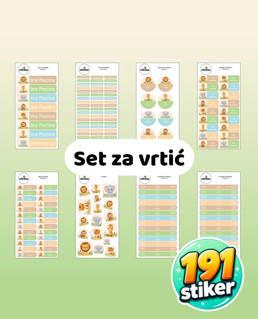 Set za vrtić